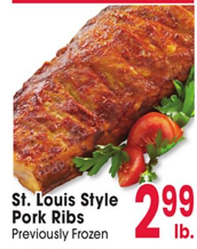 St. Louis Style Pork Ribs - Jewel Osco weekly ad deal