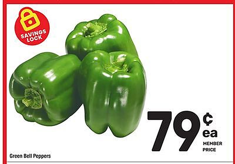 Green Bell Peppers - Tom Thumb weekly ad deal