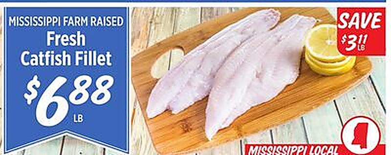 Fresh Catfish Fillet - Rouses Markets weekly ad deal
