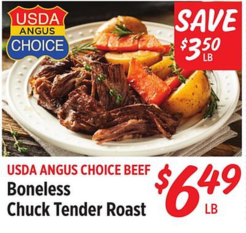 Boneless Chuck Tender Roast - Rouses Markets weekly ad deal