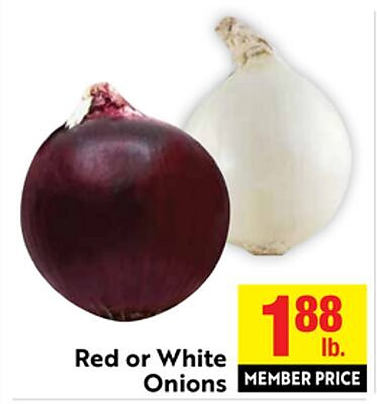 Red or White Onions - Save Mart weekly ad deal