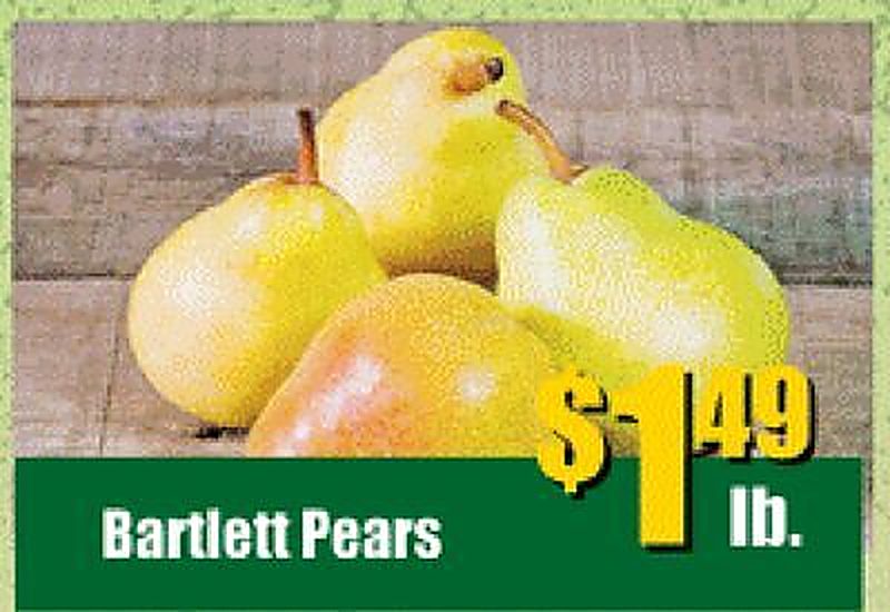 Bartlett Pears - Reams weekly ad deal