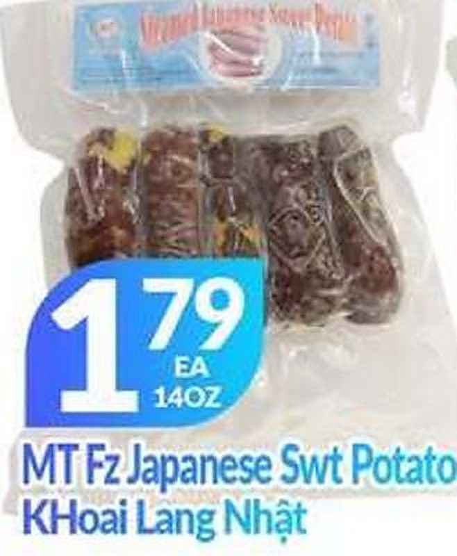MT Fz Japanese Swt Potato - Lams Seafood Market weekly ad deal