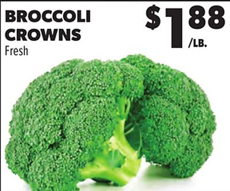 BROCCOLI CROWNS - Lowe's Market weekly ad deal