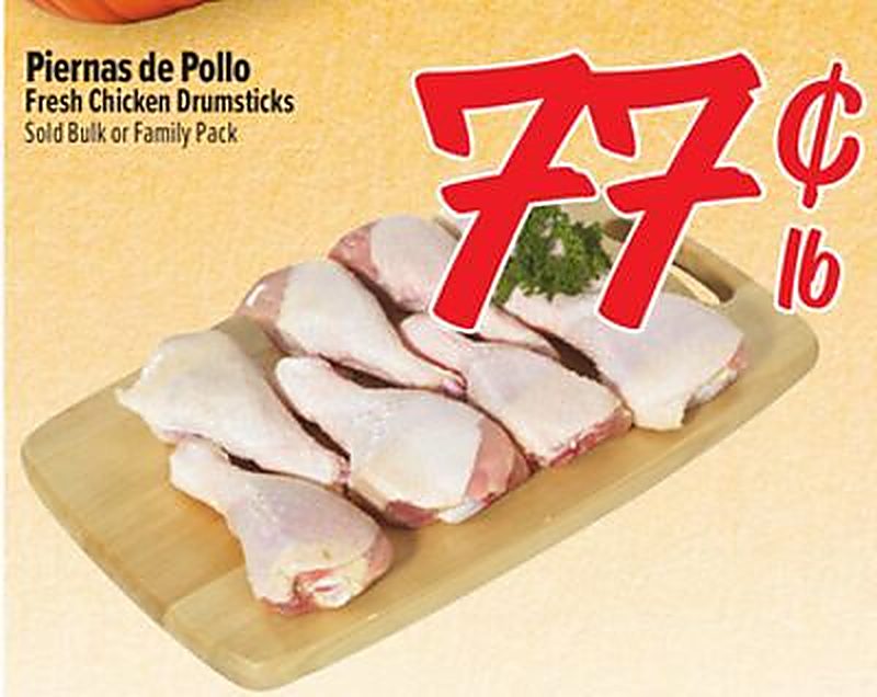 Piernas de Pollo / Fresh Chicken Drumsticks - El Super weekly ad deal