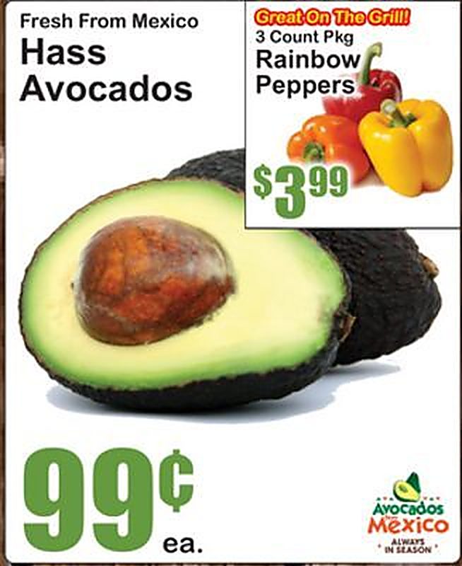 Fresh From Mexico Hass Avocados - Superfresh weekly ad deal