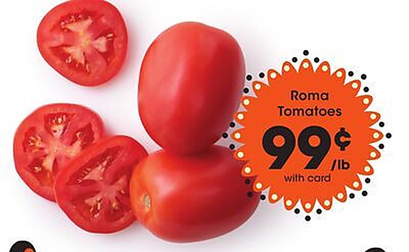 Roma Tomatoes - Fry's Food Stores weekly ad deal