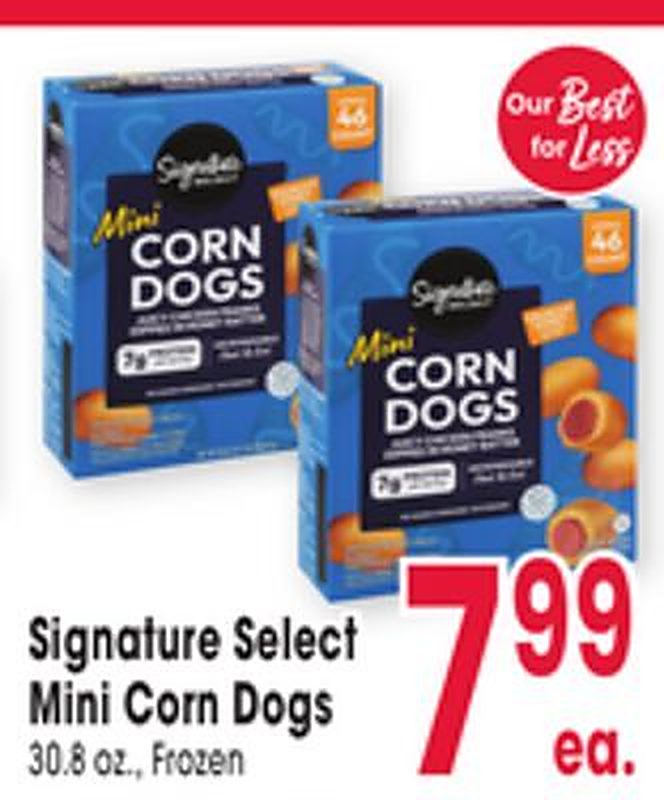 Signature Select Mini Corn Dogs - Jewel Osco weekly ad deal