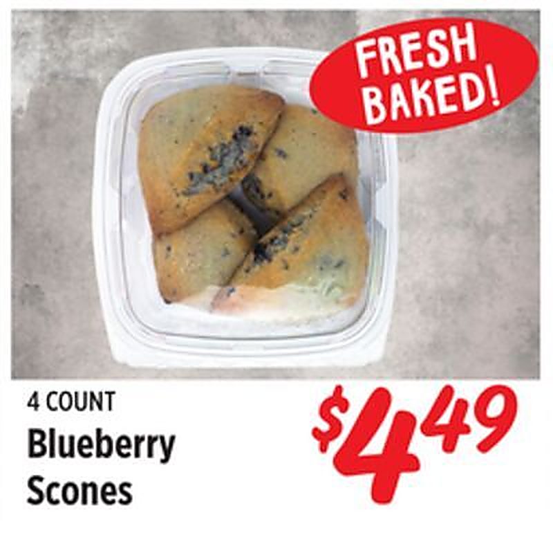 Blueberry Scones - Rouses Markets weekly ad deal