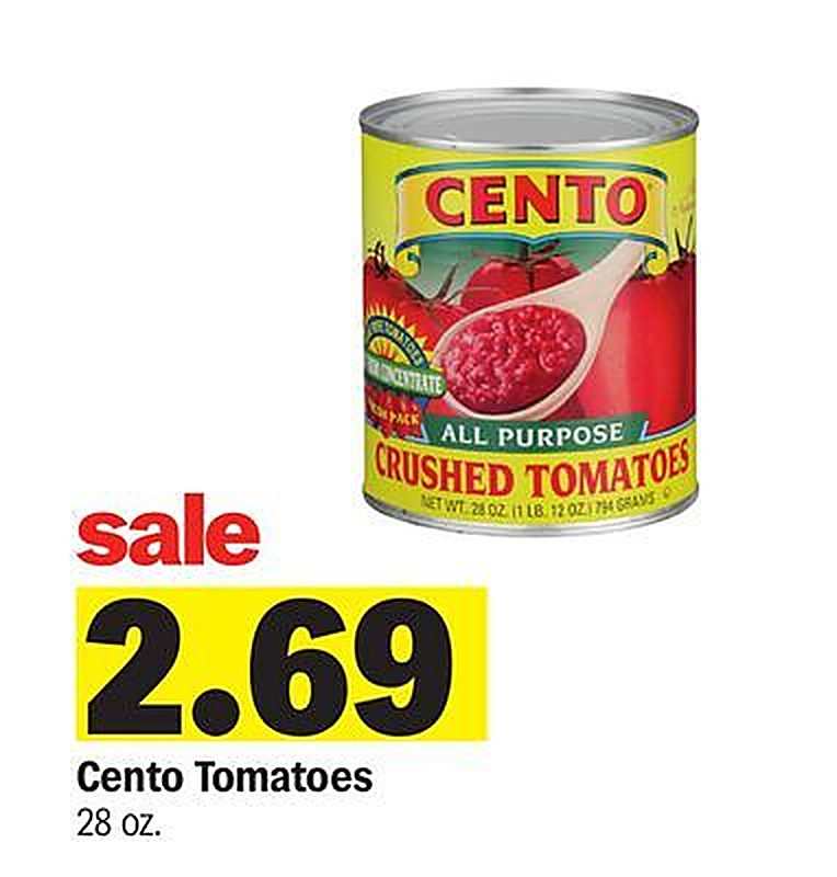 Cento Tomatoes - Meijer weekly ad deal