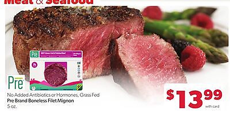 Pre Brand Boneless Filet Mignon - VG’s Grocery weekly ad deal