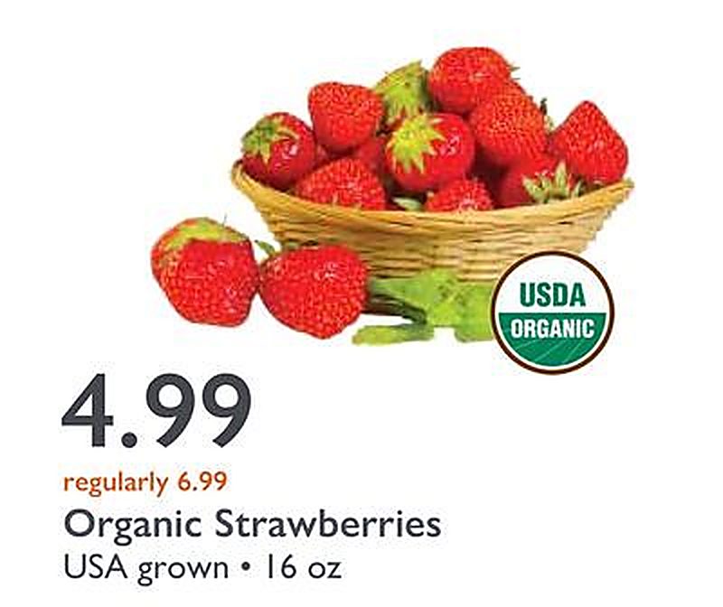 Organic Strawberries - Outpost Natural Foods weekly ad deal