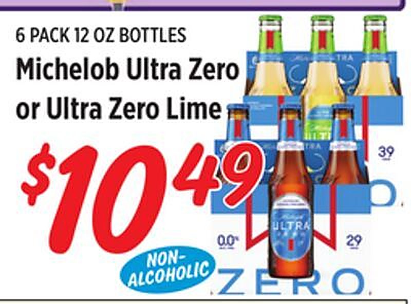 Michelob Ultra Zero or Ultra Zero Lime - Rouses Markets weekly ad deal