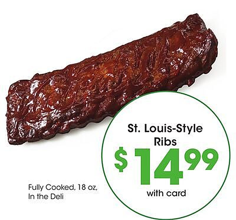 St. Louis-Style Ribs - Marianos weekly ad deal