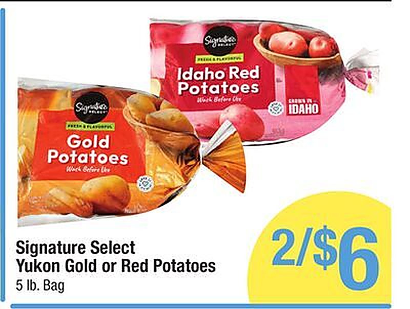 Signature Select Yukon Gold or Red Potatoes - Star Market weekly ad deal