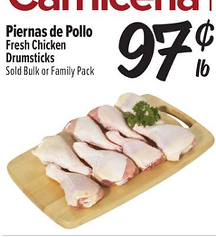 Piernas de Pollo / Fresh Chicken Drumsticks - El Super weekly ad deal