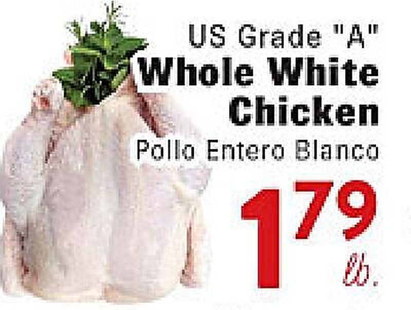 US Grade "A" Whole White Chicken - Rio Valley Market weekly ad deal