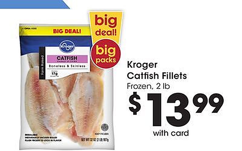 Kroger Catfish Fillets - Dillons weekly ad deal