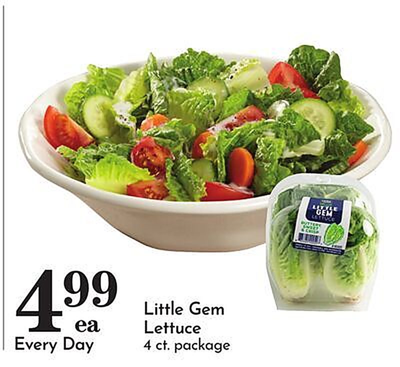 Little Gem Lettuce - Pavilions weekly ad deal