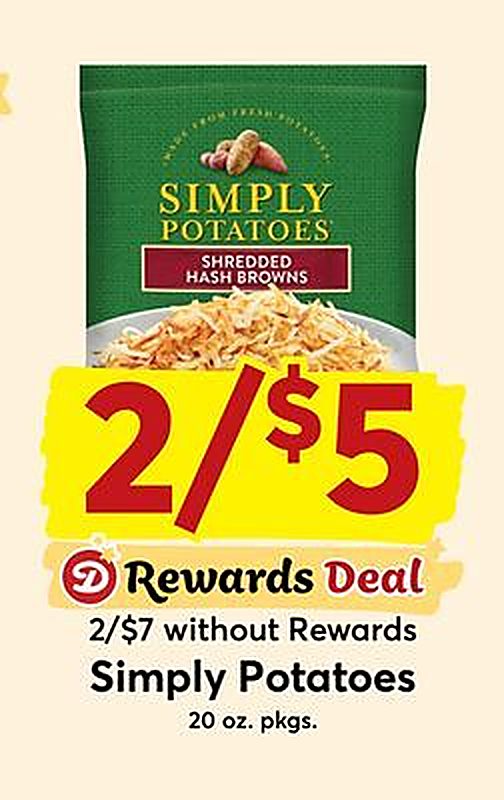 Simply Potatoes - Dierbergs weekly ad deal