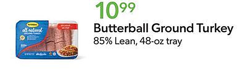 Butterball Ground Turkey - Publix weekly ad deal