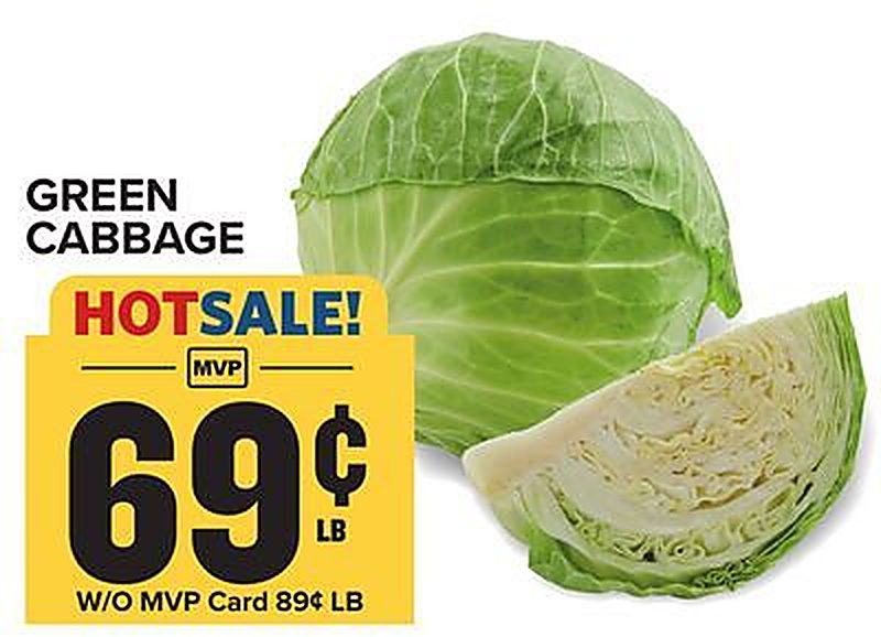 Green Cabbage - Food Lion weekly ad deal
