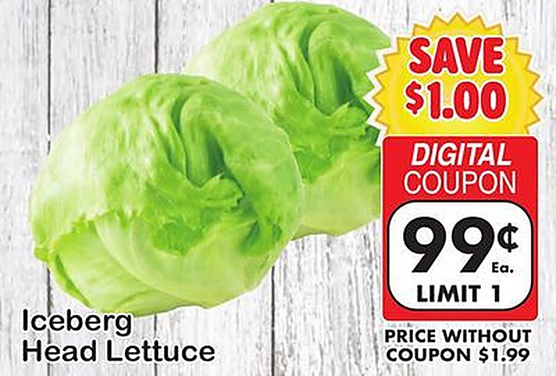 Iceberg Head Lettuce - Fairplay Foods weekly ad deal