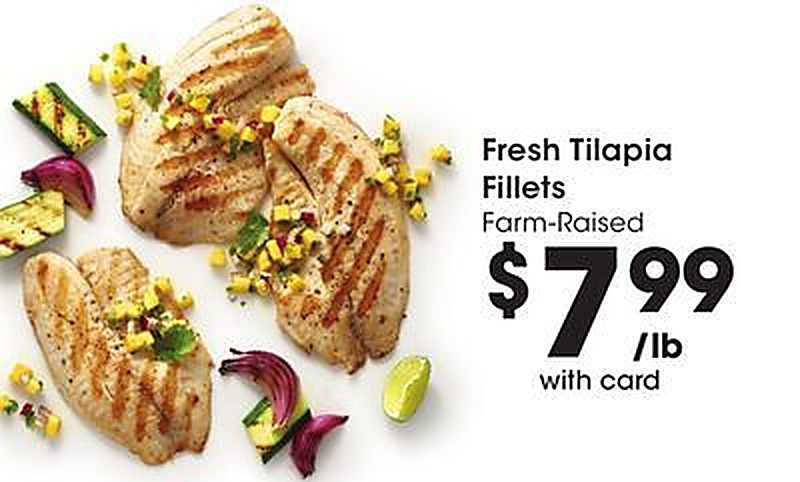 Fresh Tilapia Fillets - King Soopers weekly ad deal