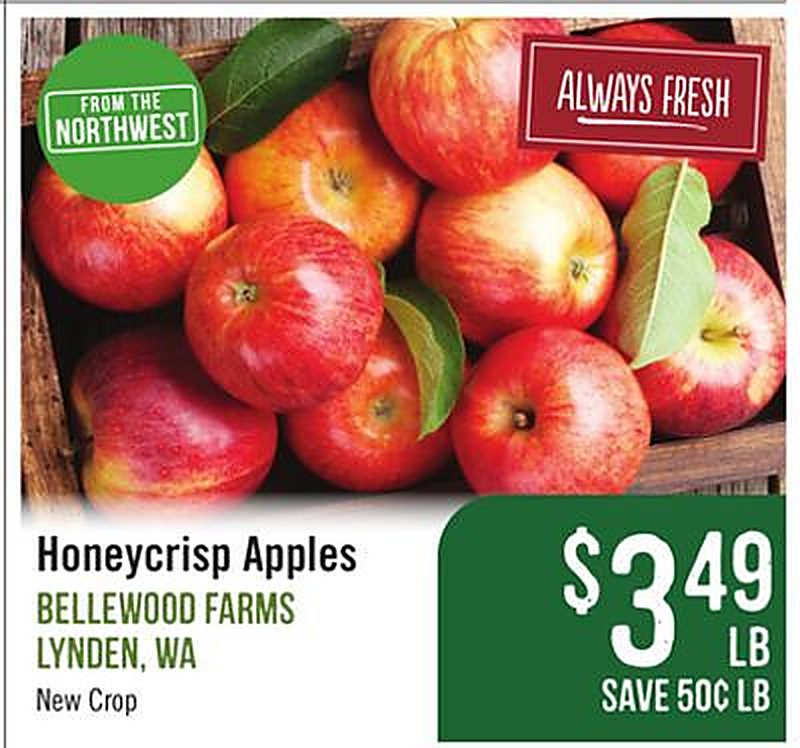 Honeycrisp Apples - Haggen Food & Pharmacy weekly ad deal