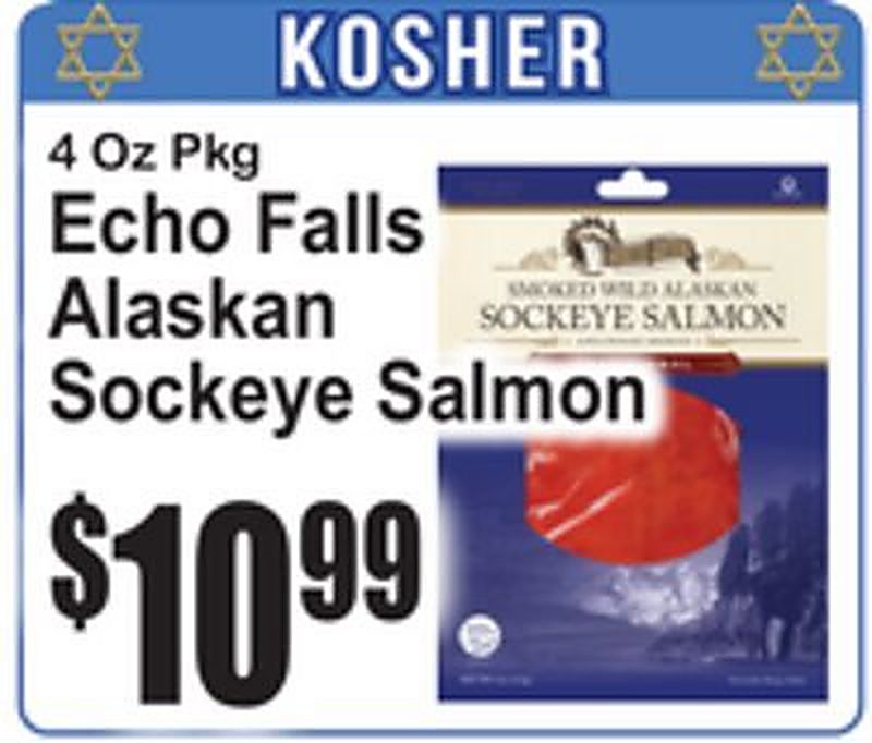 Echo Falls Alaskan Sockeye Salmon - Superfresh weekly ad deal