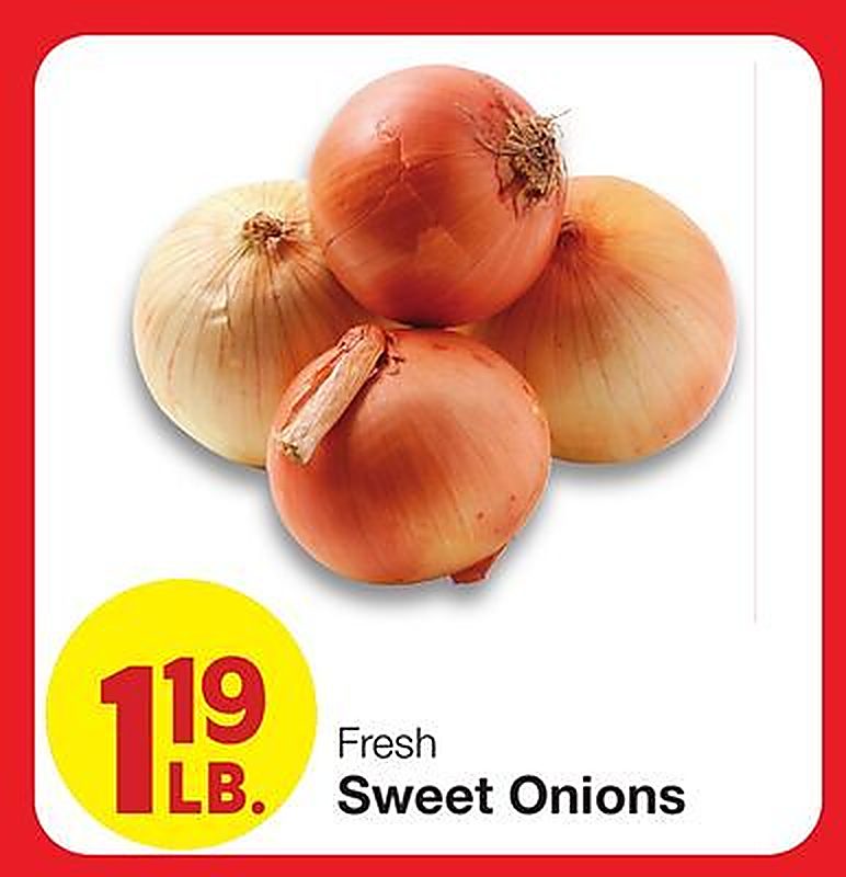 Fresh Sweet Onions - Market Street weekly ad deal