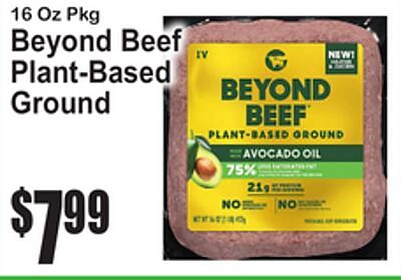 Beyond Beef Plant-Based Ground - Superfresh weekly ad deal