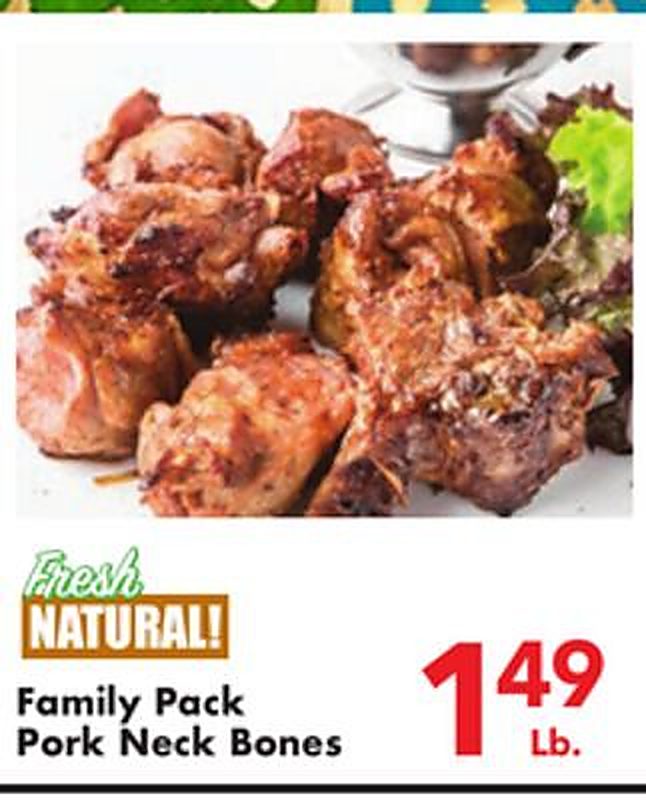 Family Pack Pork Neck Bones - Fairplay Foods weekly ad deal