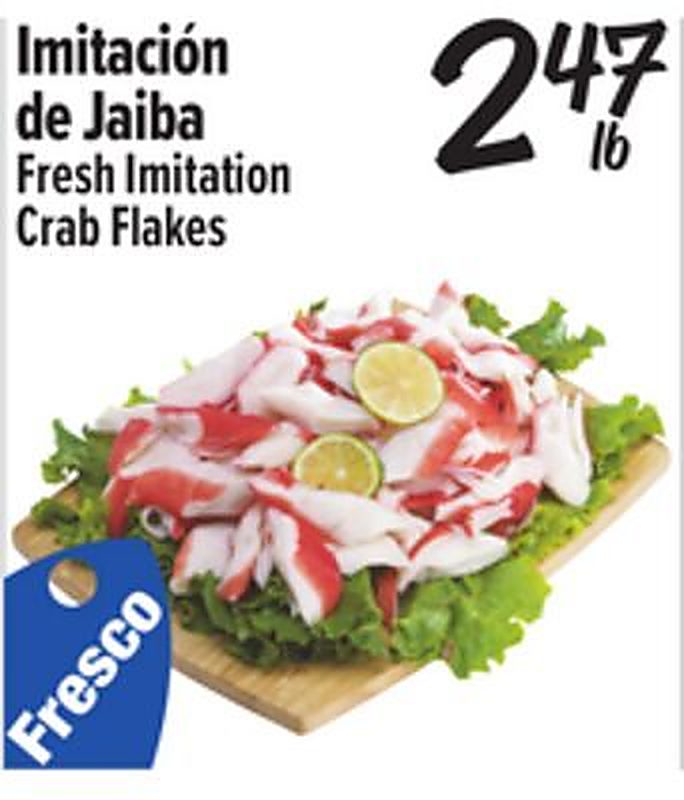 Imitación de Jaiba | Fresh Imitation Crab Flakes - El Super weekly ad deal