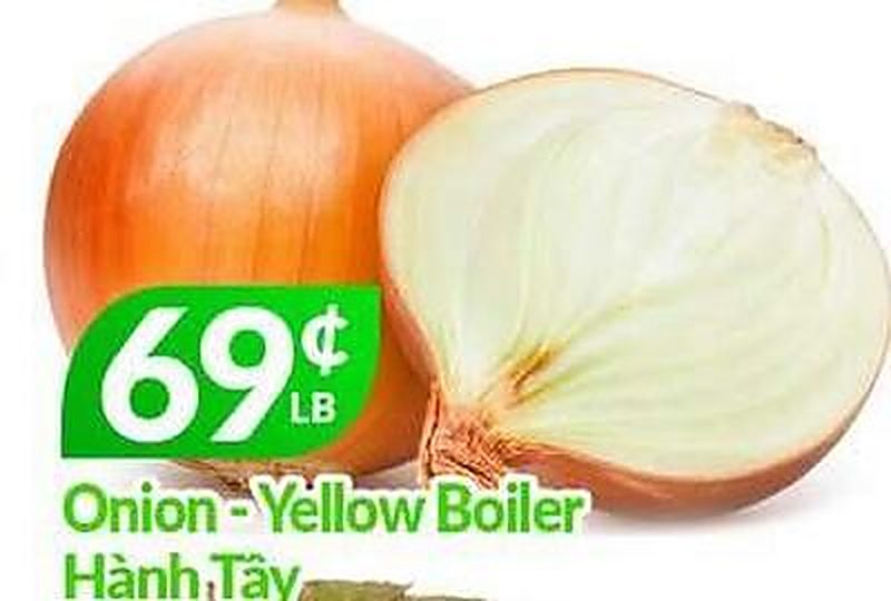 Onion - Yellow Boiler - Lams Seafood Market weekly ad deal