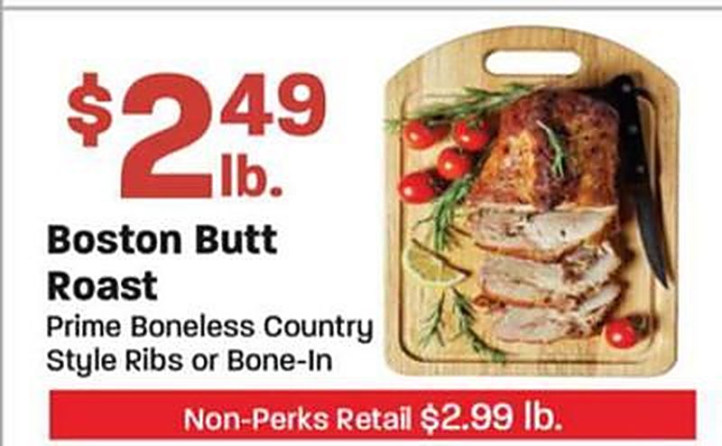 Boston Butt Roast - Maceys weekly ad deal