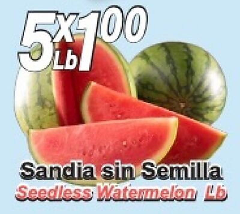 Seedless Watermelon - El Mezquite Market weekly ad deal