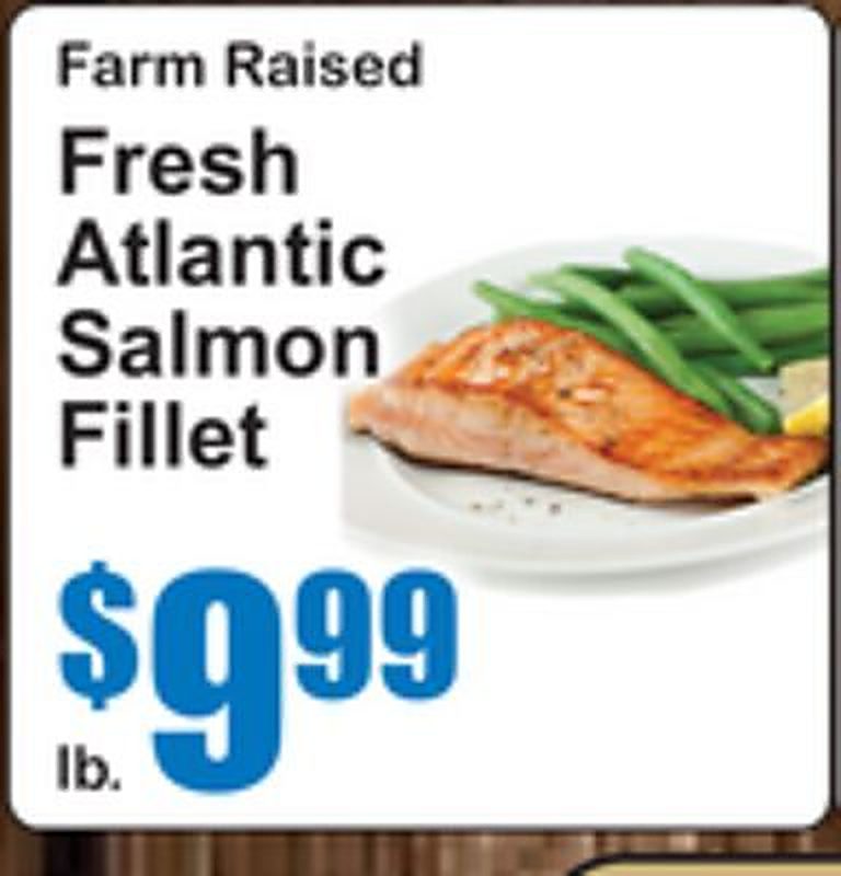 Farm Raised Fresh Atlantic Salmon Fillet - Superfresh weekly ad deal