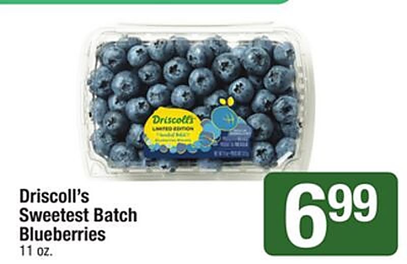 Driscoll's Sweetest Batch Blueberries - Star Market weekly ad deal