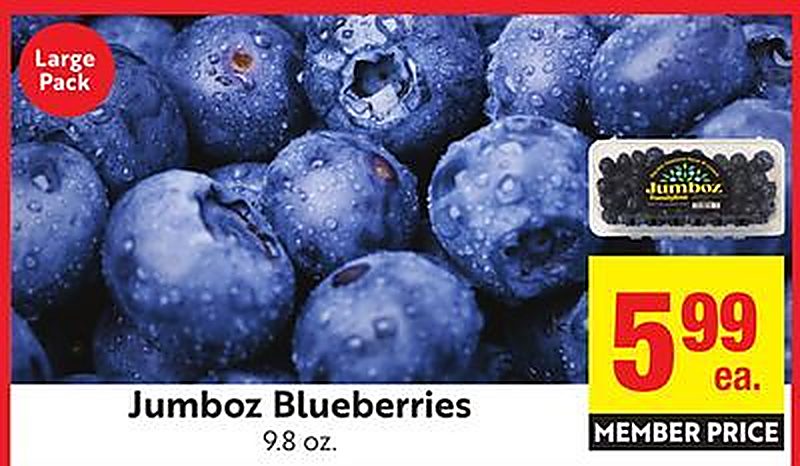 Jumboz Blueberries - Save Mart weekly ad deal