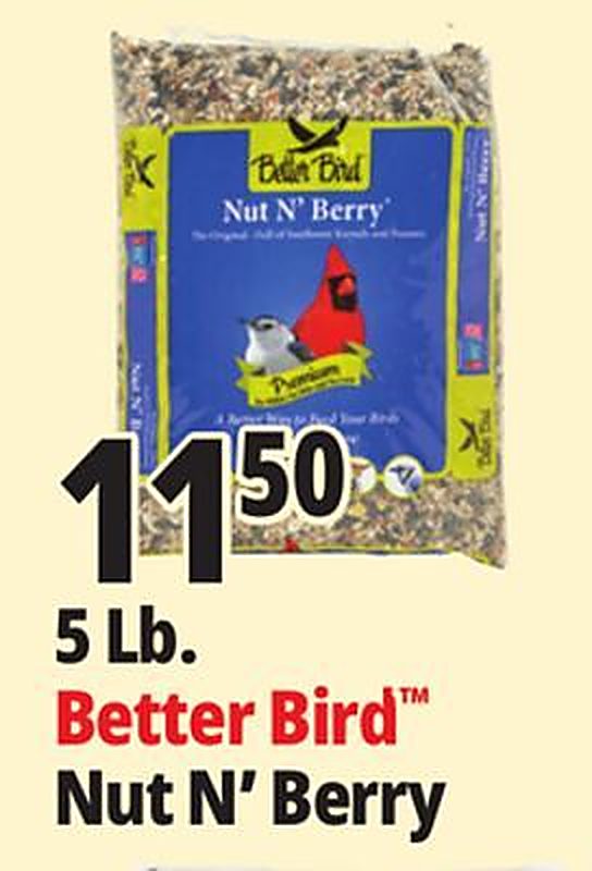 5 Lb. Better Bird™ Nut N' Berry - Ocean State Job Lot weekly ad deal