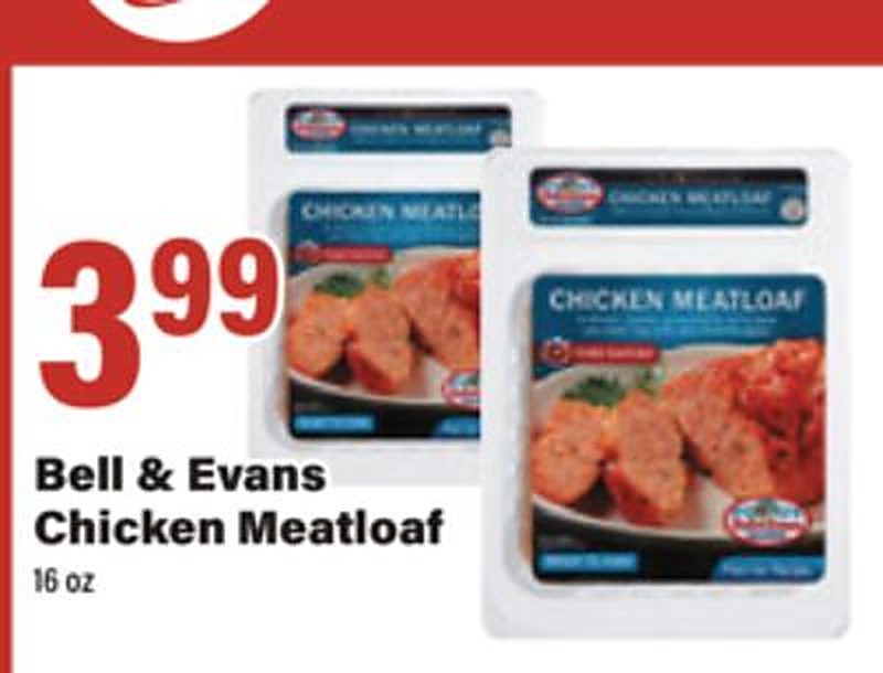 Bell & Evans Chicken Meatloaf - Big Y weekly ad deal