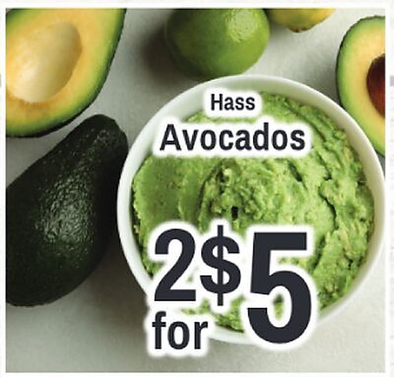 Avocados - Driskill's Foods weekly ad deal