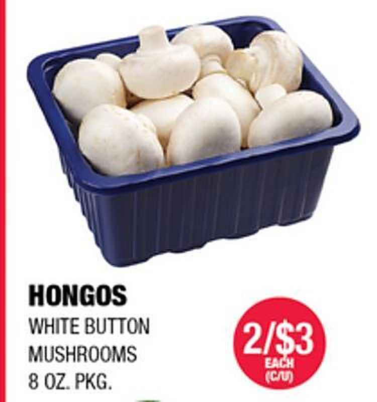 WHITE BUTTON MUSHROOMS - Carnicerias Jimenez weekly ad deal