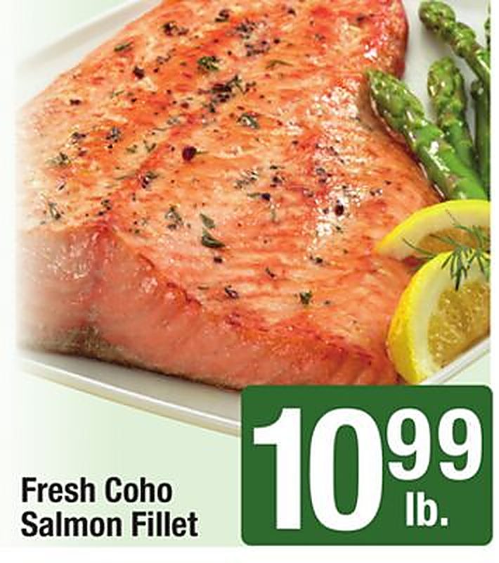 Fresh Coho Salmon Fillet - Star Market weekly ad deal