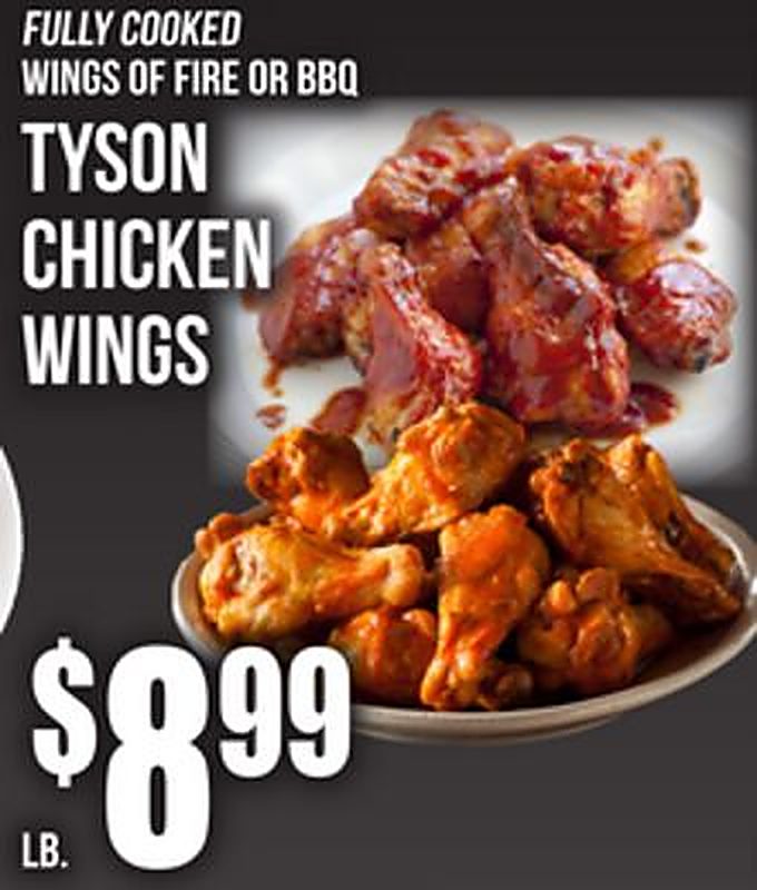 TYSON CHICKEN WINGS - Superfresh weekly ad deal