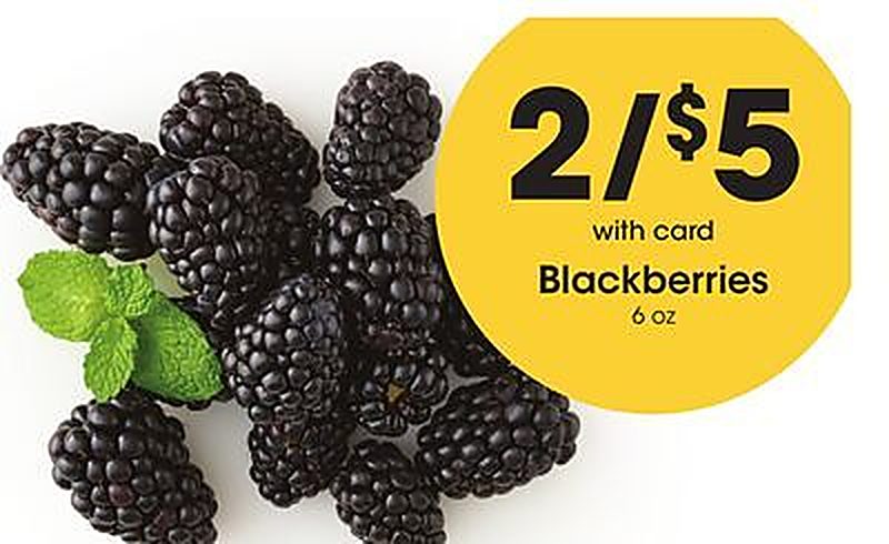Blackberries - Fry's Food Stores weekly ad deal