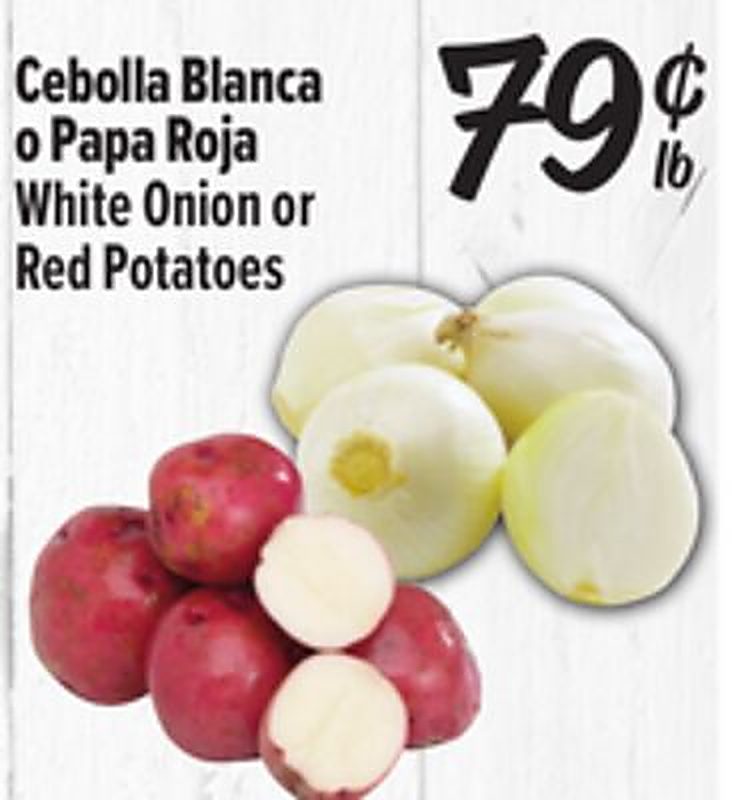 White Onion or Red Potatoes - El Super weekly ad deal
