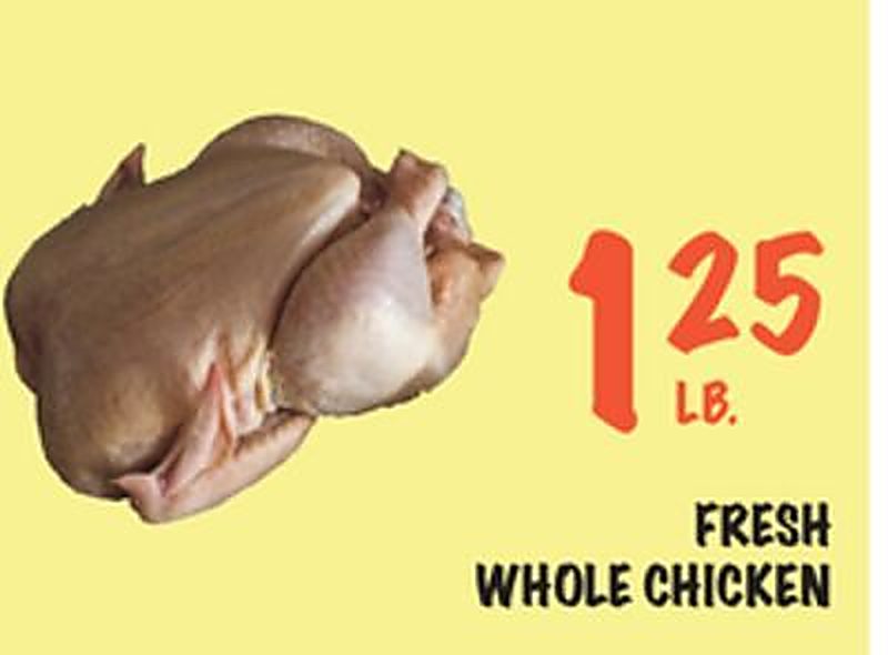 FRESH WHOLE CHICKEN - Foodarama weekly ad deal