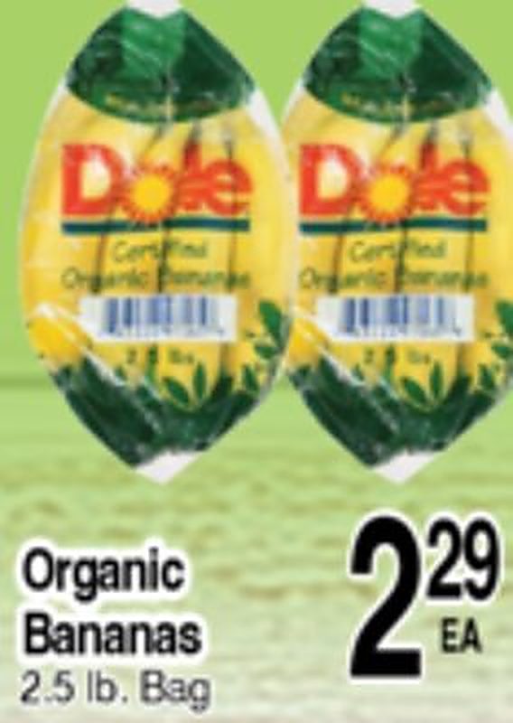 Organic Bananas - Superior Grocers weekly ad deal
